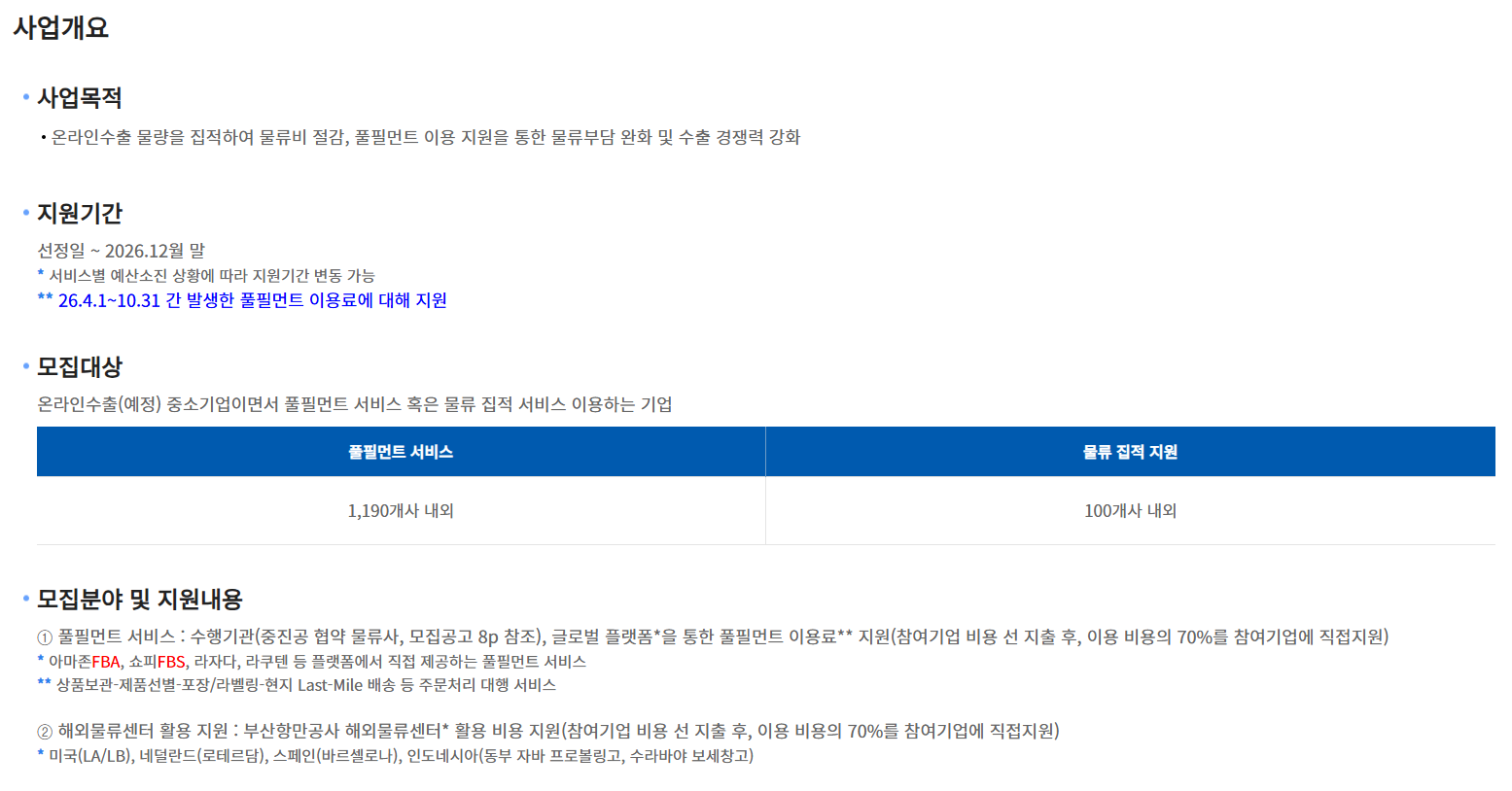 사업개요(온라인 수출)